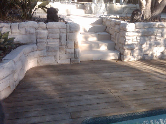 20141008 SANDSTONE  CLADDING POOLSIDE